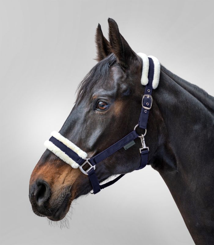 Ohlávka s mäkkou syntetickou kožušinovou Waldhausen