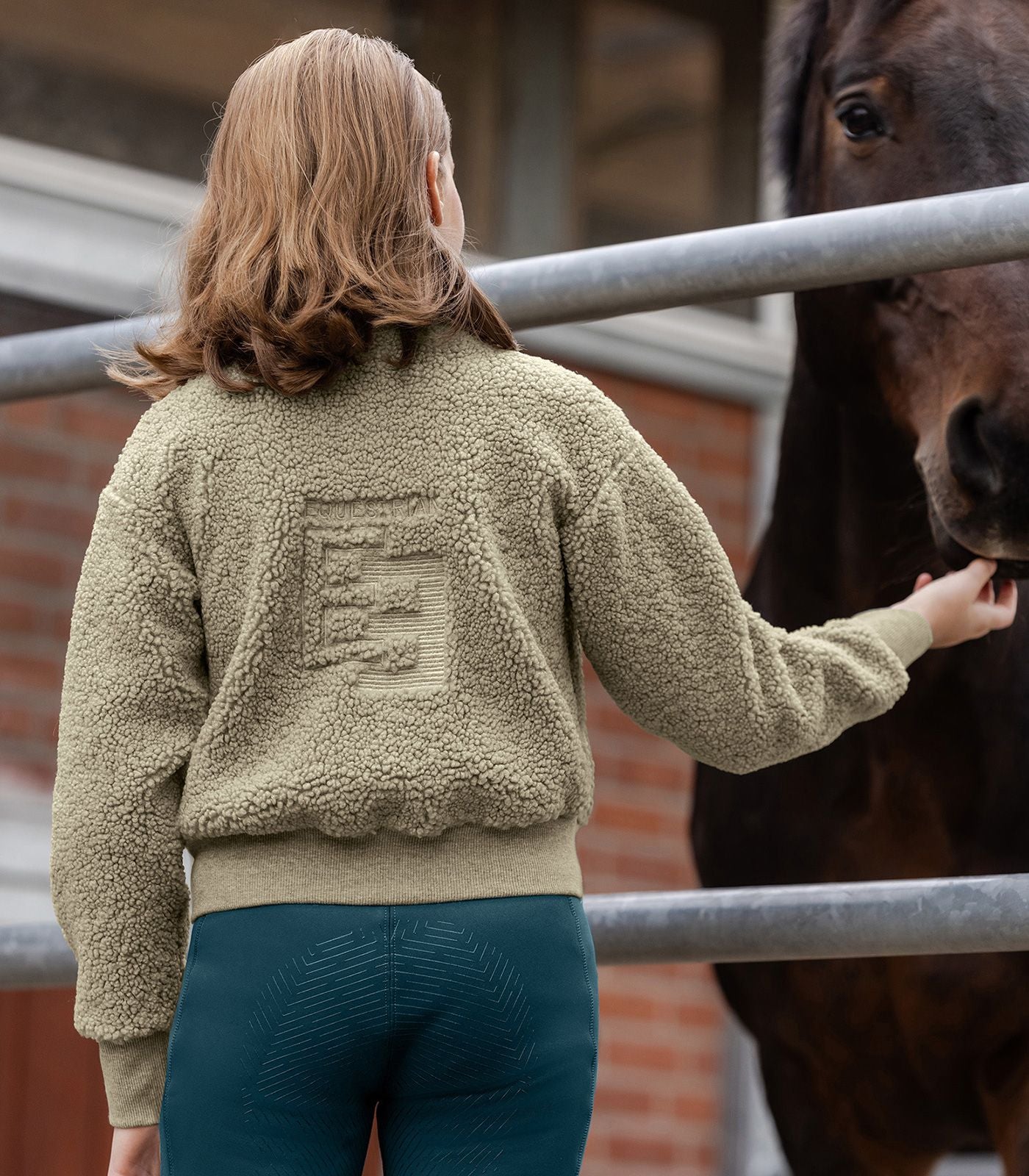 Teddy Fleece bunda Alba, Teens