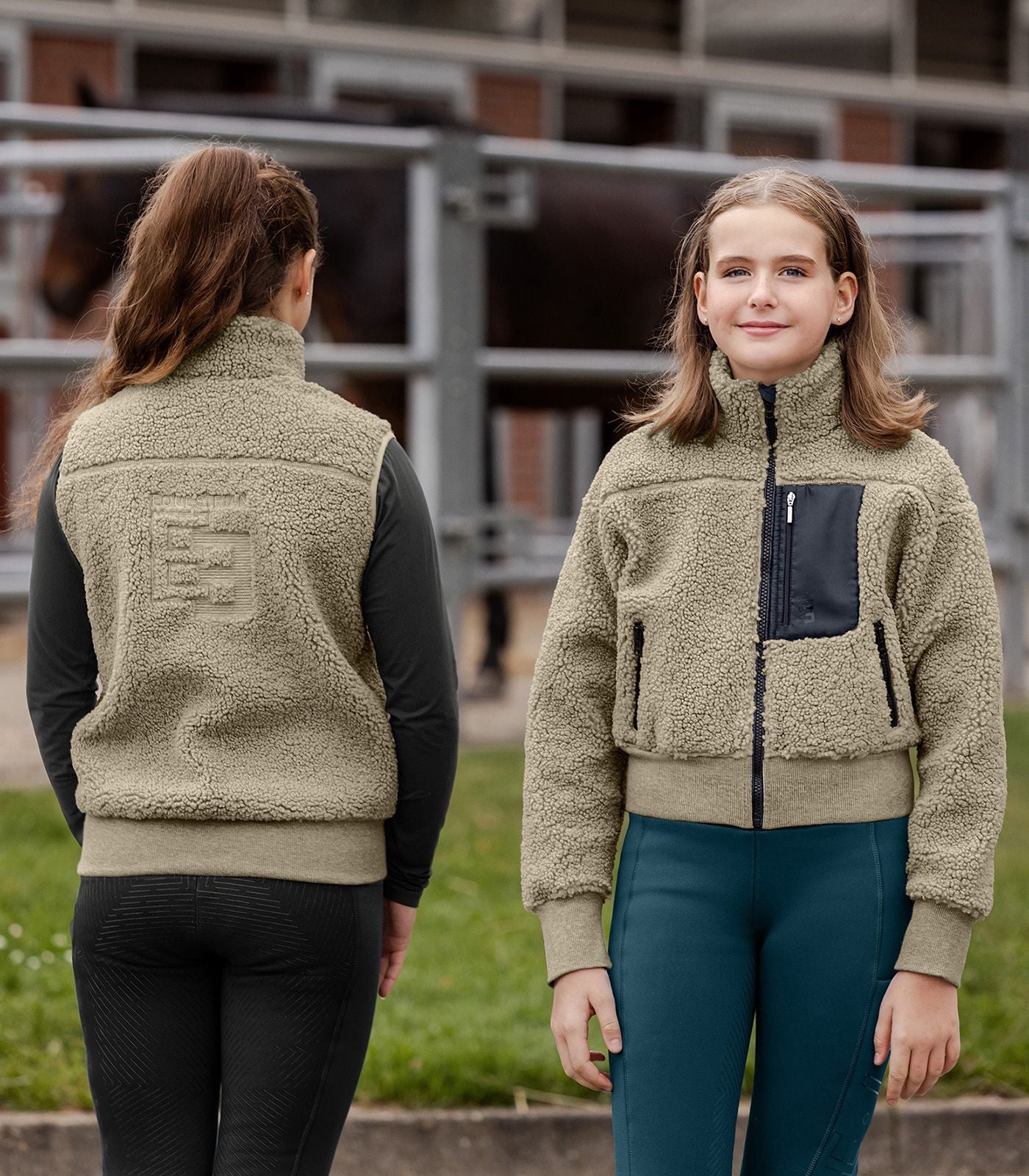 Teddy Fleece bunda Alba, Teens