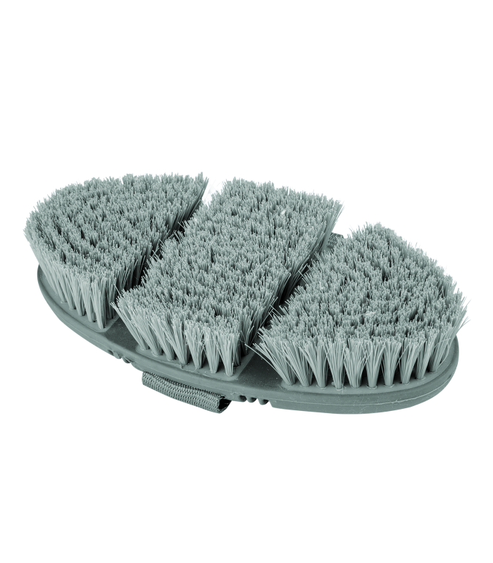 Flexibilná kefa na srsť, mäkké syntetické štetiny