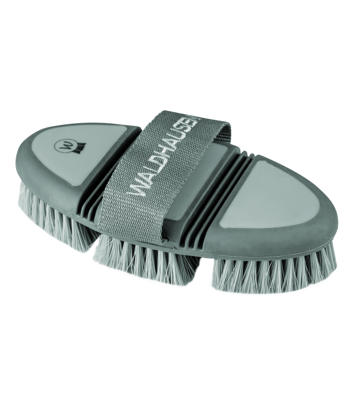 Flexibilná kefa na srsť, mäkké syntetické štetiny