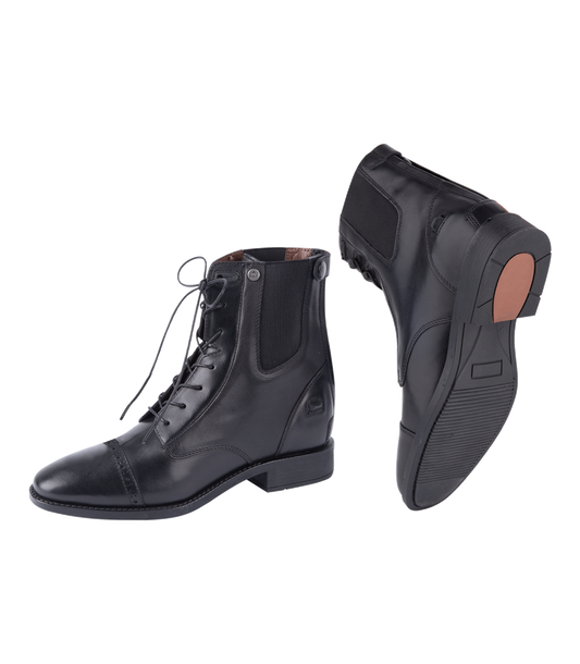 Kožené šnurovacie jazdecké topánky/perká Belfort