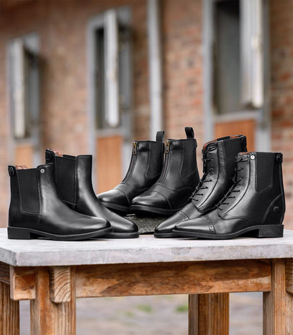 Kožené jazdecké topánky/perká Boston