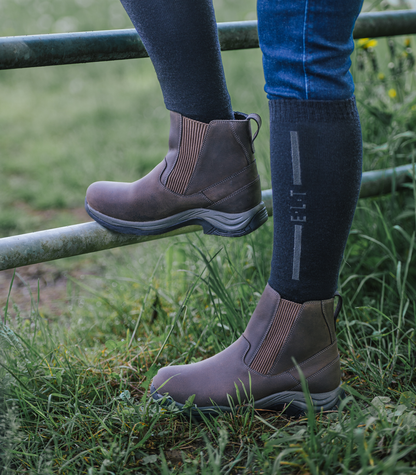 Kožená outdoorová členková obuv Glasgow